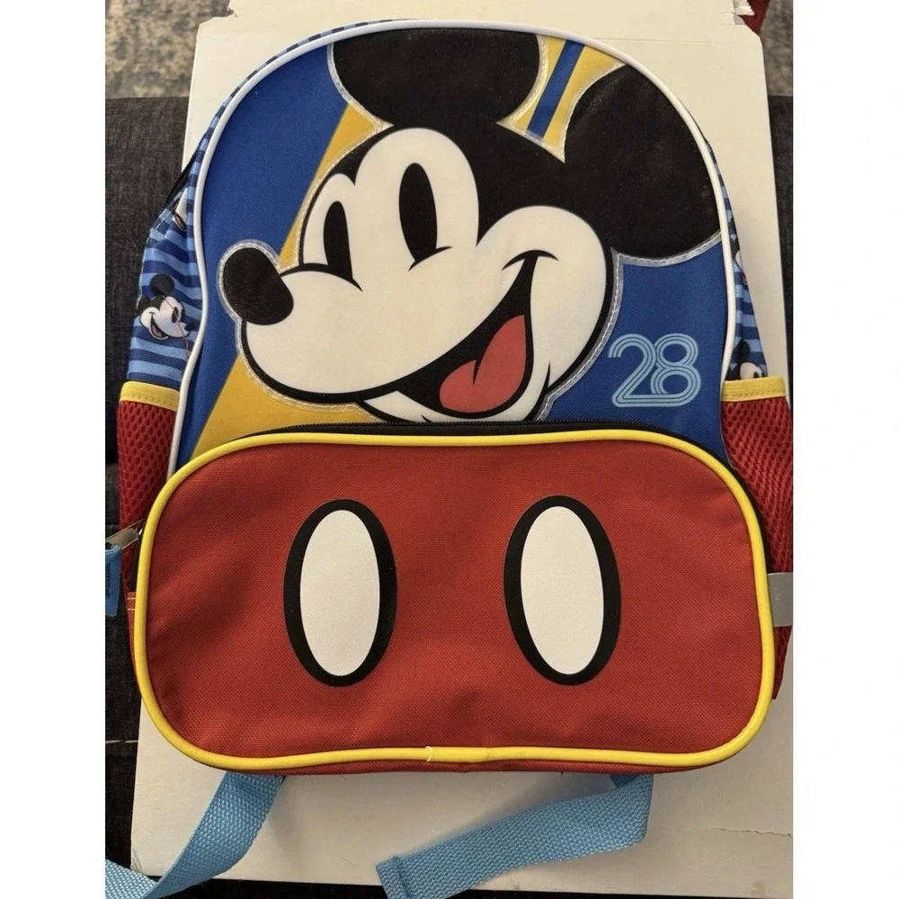 Disney Mickey Mouse Kids Toddler Backpack School Bookbag Boys 12